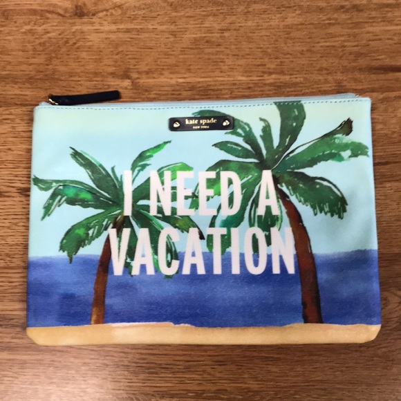 Kate Spade “I Need a Vacation” Clutch - Picture 7 of 7